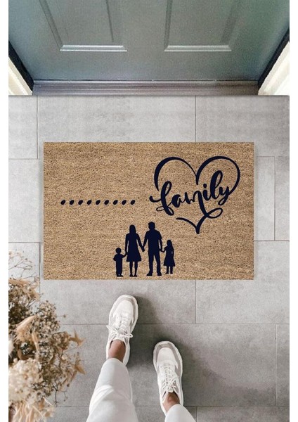 Dijital Baskı Kişiye Özel Iç Kapı Dekorasyon Paspas PS11264