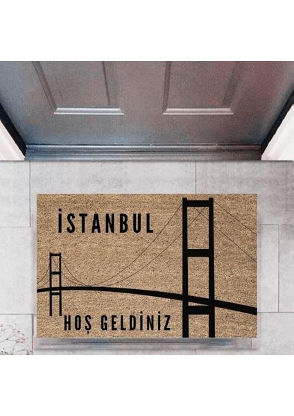 Kapı Önü Paspası Dekoratif Dijital Baskı ŞEHIRLERP-2712