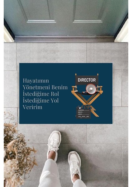 Dijital Baskı Kişiye Özel Iç Kapı Dekorasyon Paspas PS11207