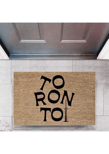 Kapı Önü Paspası Dekoratif Dijital Baskı ŞEHIRLERP-2745