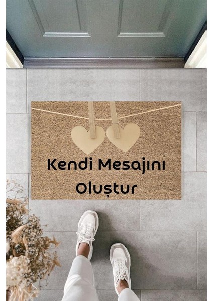 Dijital Baskı Kişiye Özel Iç Kapı Dekorasyon Paspas PS11243