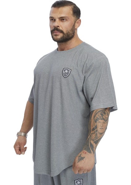 Oversize Pamuklu Rag Top T-Shirt Bgsm 3354 modelleri