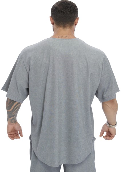 Oversize Pamuklu Rag Top T-Shirt Bgsm 3354 indirimleri