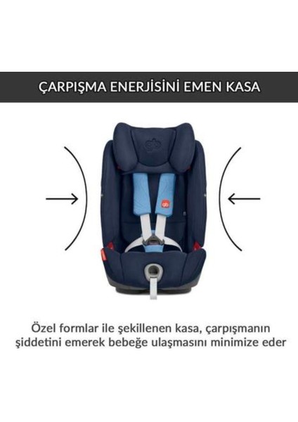 GB Everna Fix (Adac çarpışma test ödüllü isofixli bebek oto koltuğu 9-36 kg)