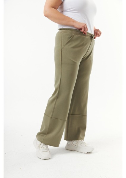 Büyük Beden Modal Eşofman Altı Yeşil fiyatları