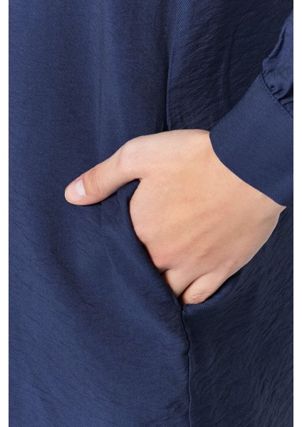 Tarz Kadın Modern Normal Bel Geniş Paça Gömlek Yaka Keten Görünümlü Gömlek-Pantolon Dokuma Takım modelleri