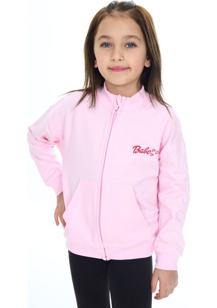 Kız Çocuk Baskılı Hırka