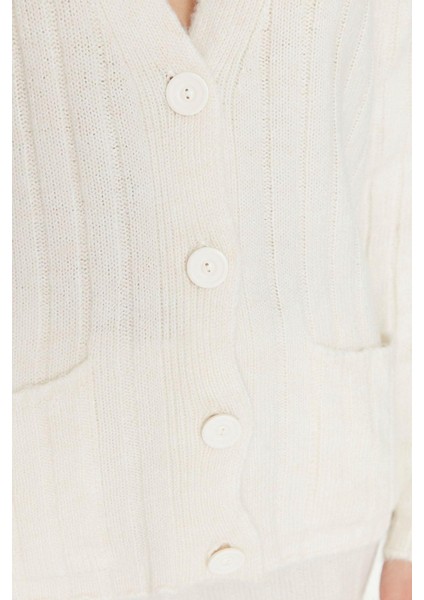 Tarz Kadın Modern Moda Normal Bel Geniş Paça V Yaka Geniş Kalıp Yumuşak Dokulu Triko Alt-Üst Takım modelleri