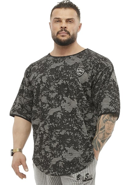 Oversize Pamuklu Rag Top T-Shirt Bgsm 3358 indirimleri