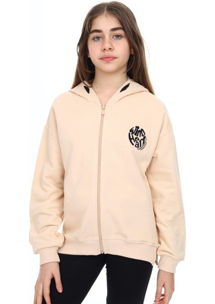 Kız Çocuk Nakışlı Hırka