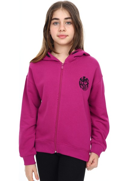 Kız Çocuk Nakışlı Hırka