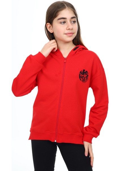 Kız Çocuk Nakışlı Hırka