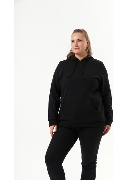 Büyük Beden Eşofman Takımı Siyah modelleri