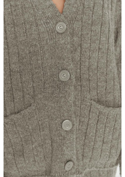 Tarz Kadın Modern Moda Normal Bel Geniş Paça V Yaka Geniş Kalıp Yumuşak Dokulu Triko Alt-Üst Takım fırsatları