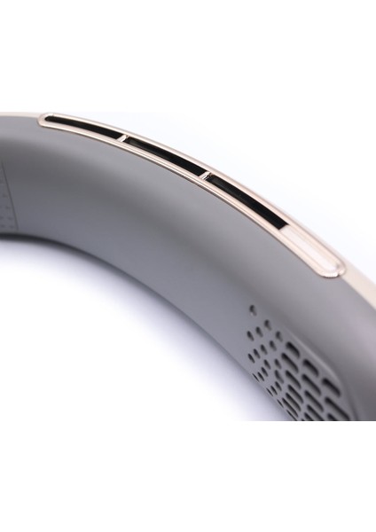 Bej Taşınabilir ve Şarjlı Boyun Fanı- Built-In 2000MAH Neck Fan Bej