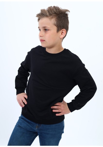 Erkek Çocuk Baskılı Sweatshirt
