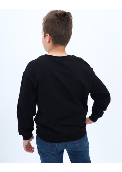 Erkek Çocuk Baskılı Sweatshirt fırsatları