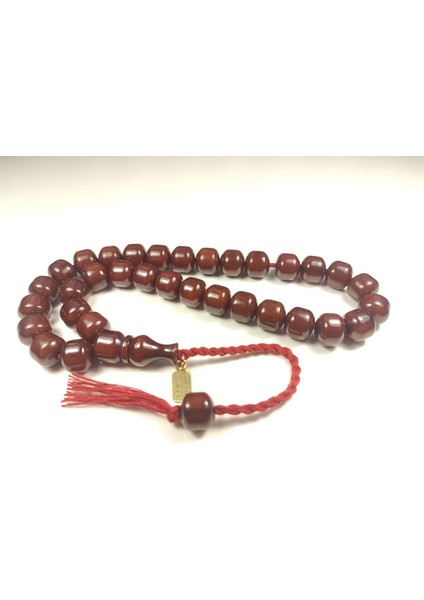 Osama Omari Usta Eseri 50 Yaşında Imame Oturtma Havşalı Alman Faturan Tesbih Sertifikalı 6082