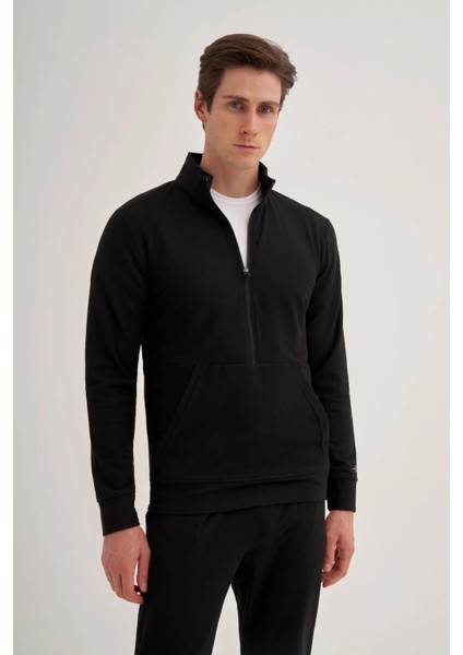 5078 Erkek Polar Sweatshirt Hırka