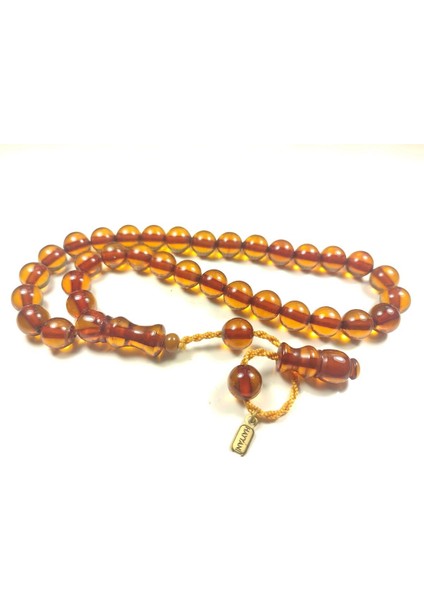 Hayyani Usta Eseri Imzalı Kondüsyon Harikası Sıkma Kehribar Sertifikalı 6009