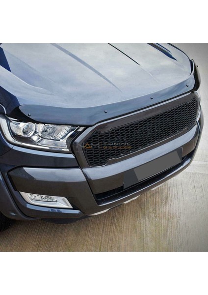 Ford Ranger Kaput Rüzgarlığı 2015 ve Üzeri Parlak Siyah