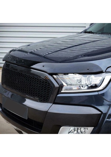 Ford Ranger Kaput Rüzgarlığı 2015 ve Üzeri Parlak Siyah