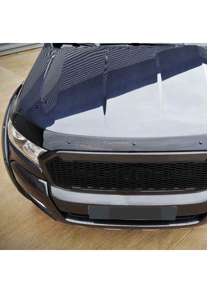 Ford Ranger Kaput Rüzgarlığı 2015 ve Üzeri Parlak Siyah