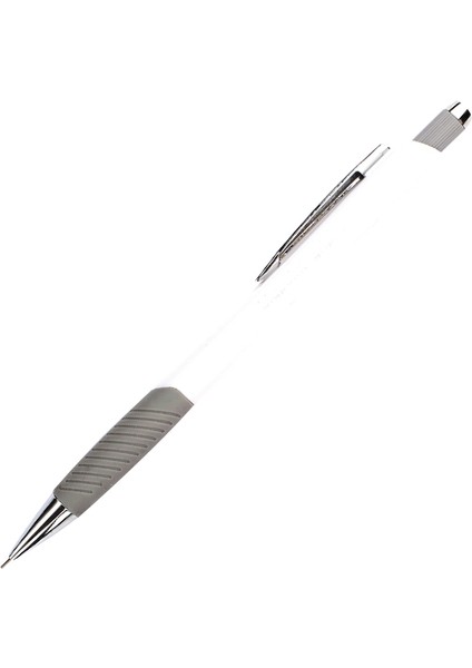 Grip Versatil Kalem Gizlenebilir Metal Uçlu Yumuşak Gövdeli Mekanik Uçlu Kalem 0.9 mm Beyaz