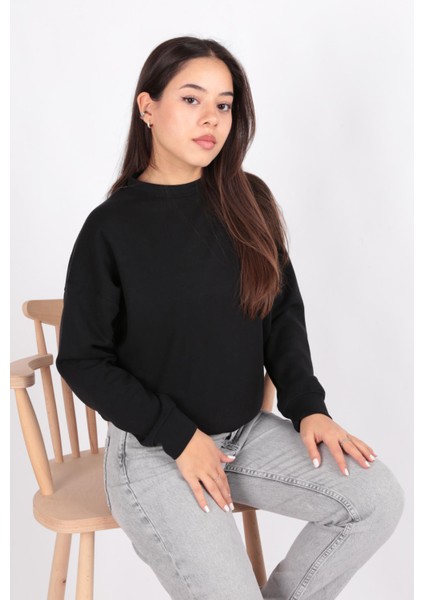 W0011055 Kadın Modal Sweatshirt