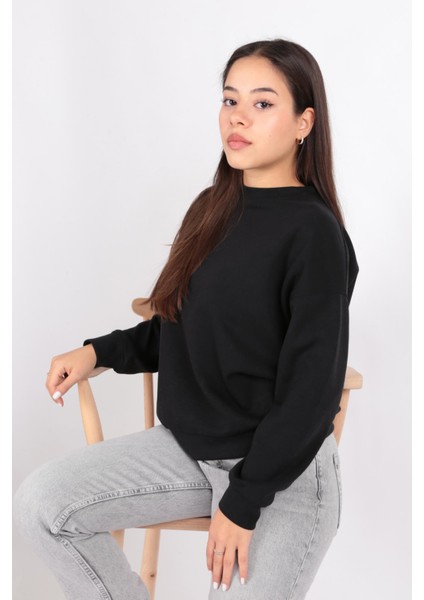 W0011055 Kadın Modal Sweatshirt