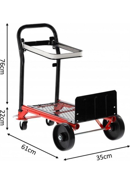 Çok Amaçlı Iki Yönlü Kullanılabilir Portatif Taşıma Arabası 90 kg