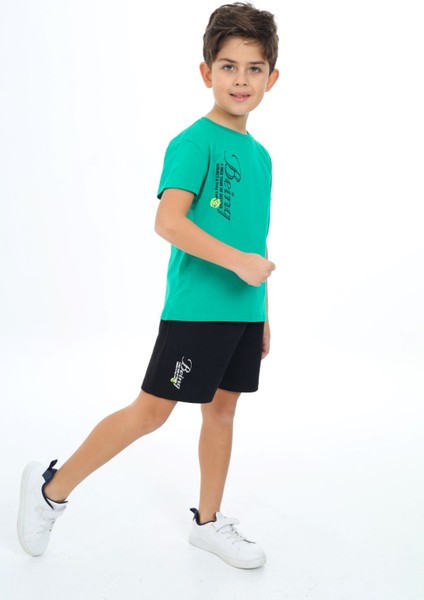 Erkek Çocuk Baskılı Şortlu Takım fiyatları