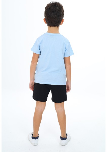 Erkek Çocuk Baskılı Şortlu Takım fırsatları