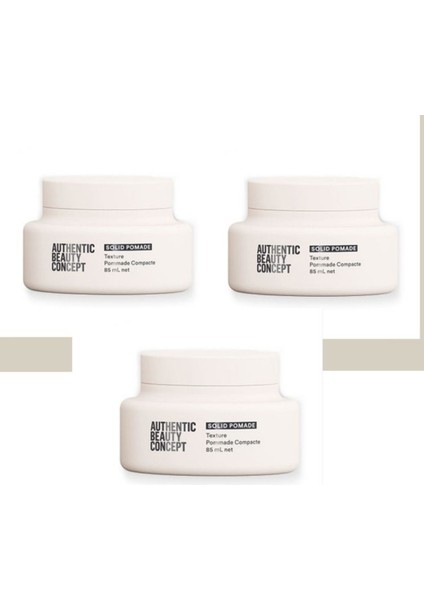 3 Adet Solid Pomade