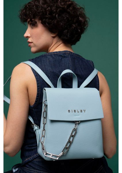Sısley Kadın Sırt Çantası Mavı SLY054 fiyatları