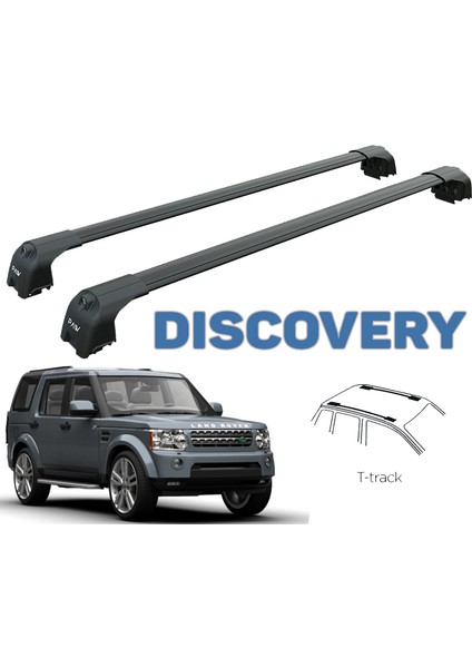 Land Rover Discovery Ara Atkısı Siyah Set 2009-2017 Pro 3