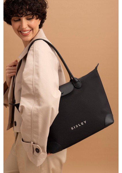 Sısley Kadın Kol Çantası Siyah SLY021