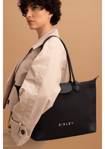 Sısley Kadın Kol Çantası Siyah SLY021 fiyatları