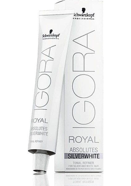4 Adet Royal Absolutes Silverwhite Slate Grey Saç Boyası (Orijinal)