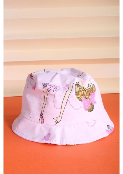 Pembe 1-3 Yaş Safari Şapka 24CCKSAFAR17