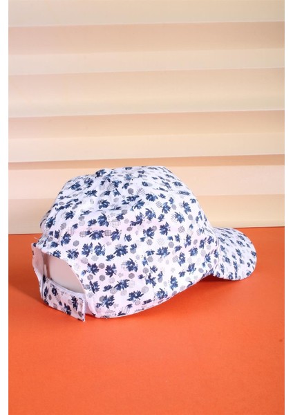 Lacivert Beyaz Ayarlanabilir Şapka 24CCKSAPKAKIZR07 modelleri