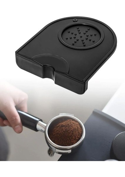 Vodinox Cafe Bar Barista Ekipmanları Kahve Espresso Tamper Temper Tamping Mat Düz Taban Silikon