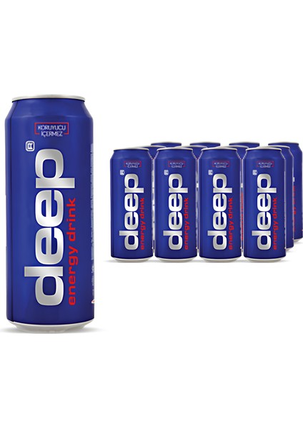 Deep Enerji Içeceği, 500 ml (24'li x 500 Ml)