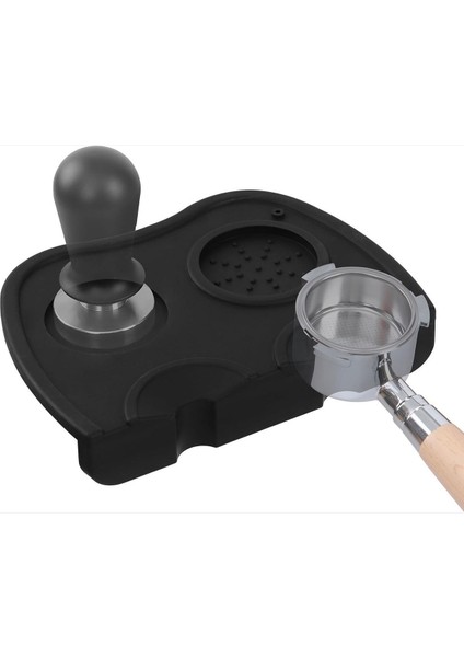 Vodinox Cafe Bar Barista Ekipmanları Kahve Espresso Tamper Temper Tamping Mat Düz Taban Silikon