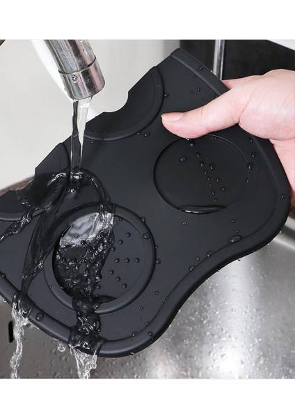 Vodinox Cafe Bar Barista Ekipmanları Kahve Espresso Tamper Temper Tamping Mat Düz Taban Silikon indirimleri