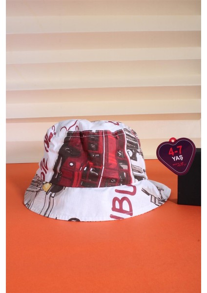 Bordo 4-7 Yaş Safari Şapka 24CCKSAFAR06