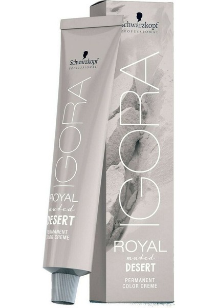 8 Adet Igoral Royal 7-42 Muted Desert Saç Boyası (Orijinal Ürün)