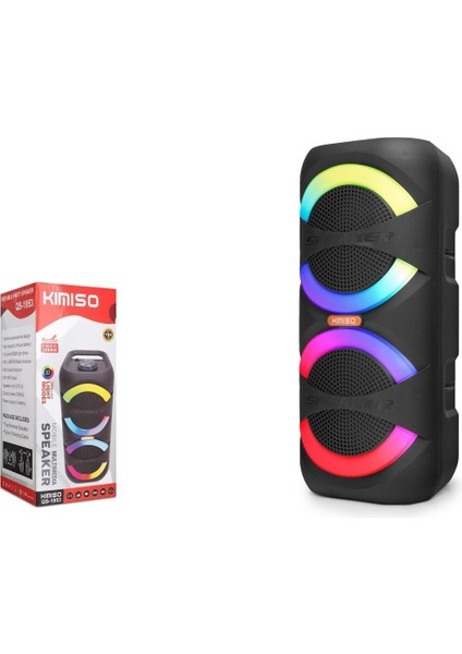 Kımıso QS1953 Bluetooth Speaker 2X10W 2x6,5" 200*460*200MM