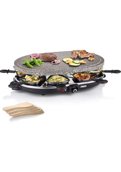 Raclette Taş Seti: 1200W