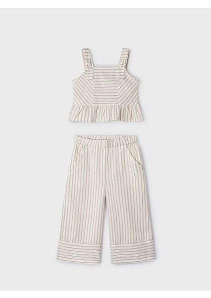 Kız Çocuk Bluz Pantolon 2 Li Set 3539